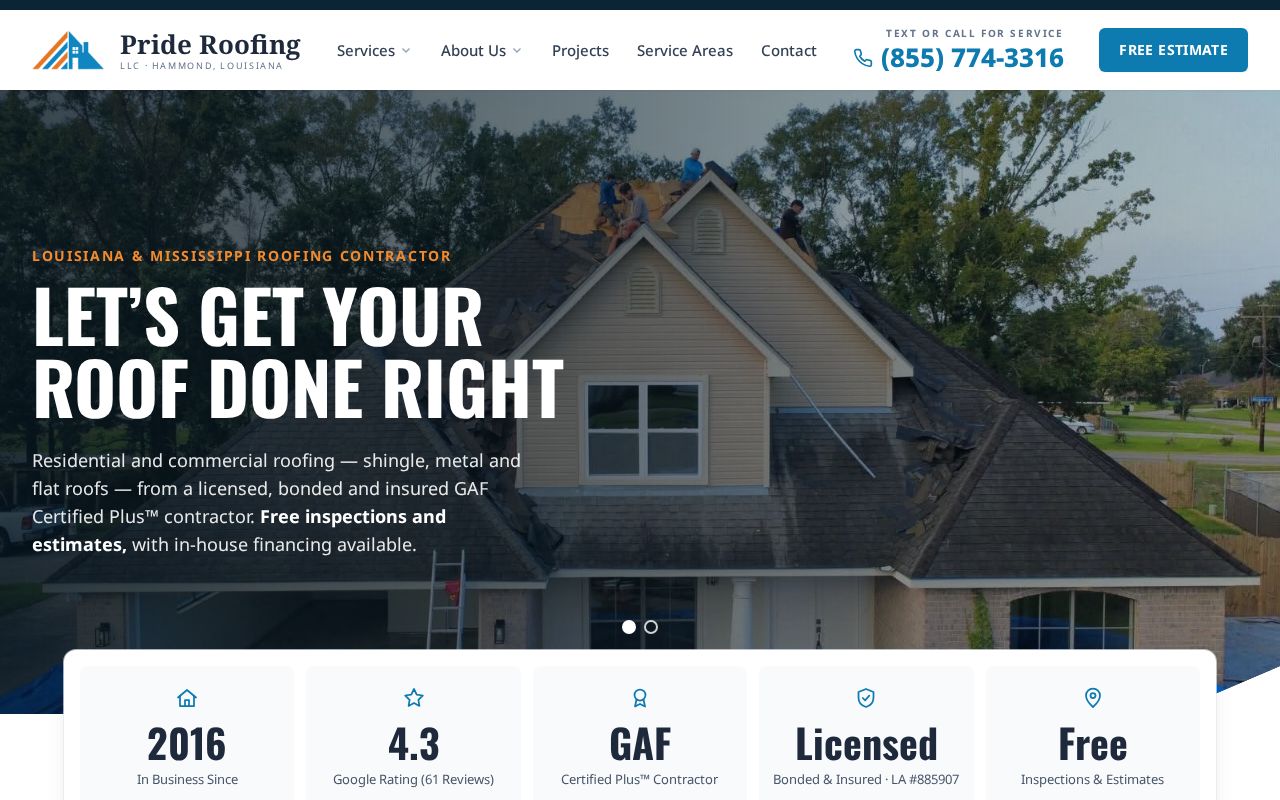 Preview of Pride Roofing