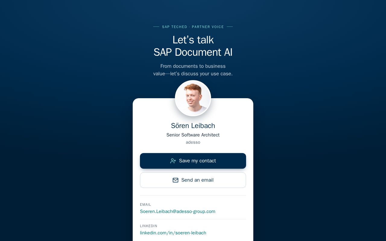 Preview of Sören Leibach