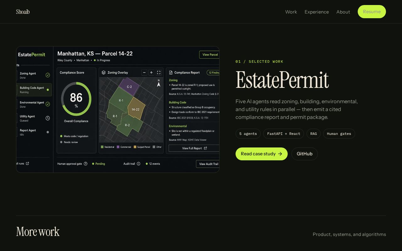Preview of Personal site of Muhammad Shoaib Gondal