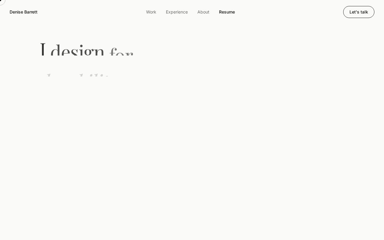 Preview of Website