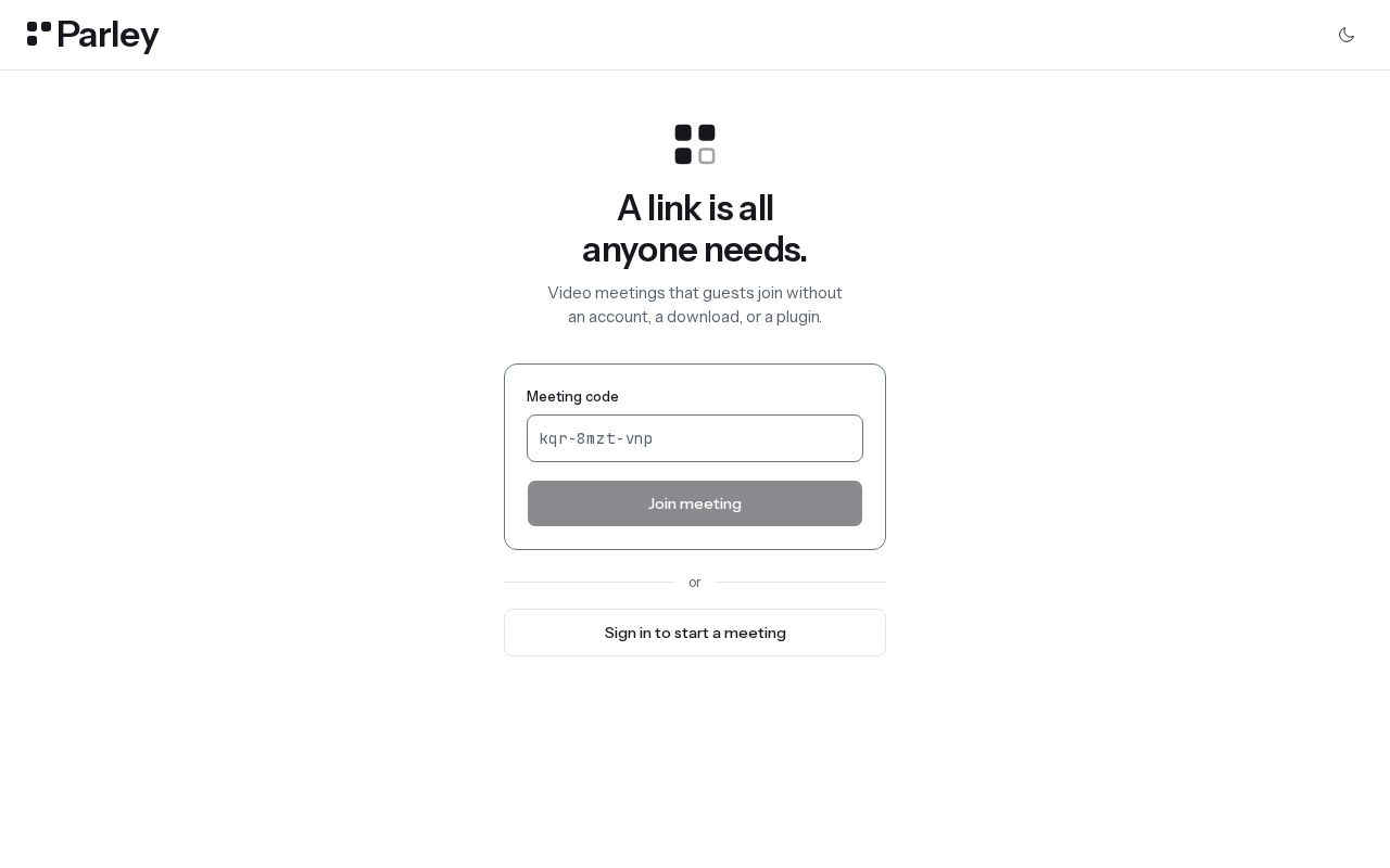 Preview of Parley