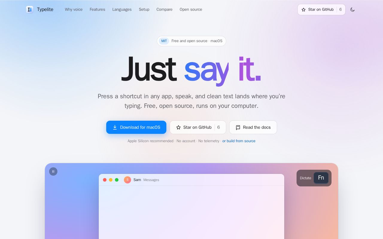 Preview of Typelite
