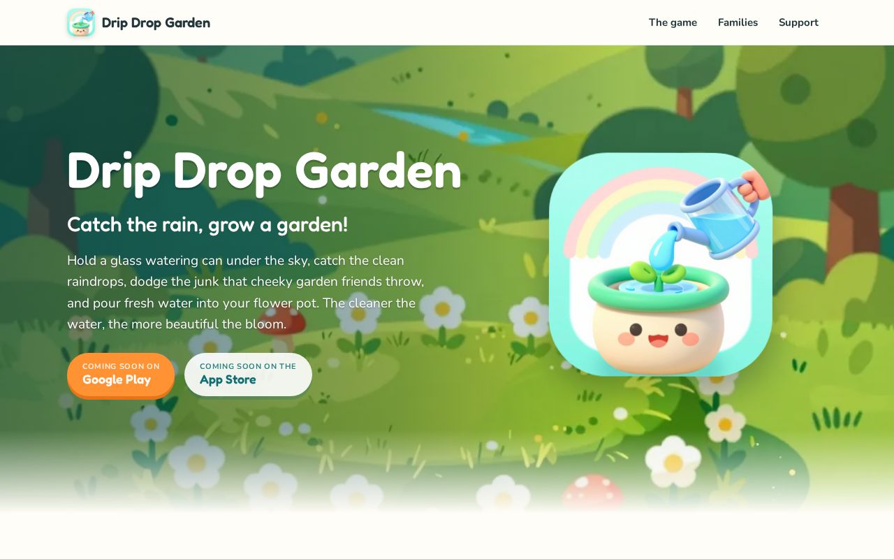 Preview of Dripdropgarden Website
