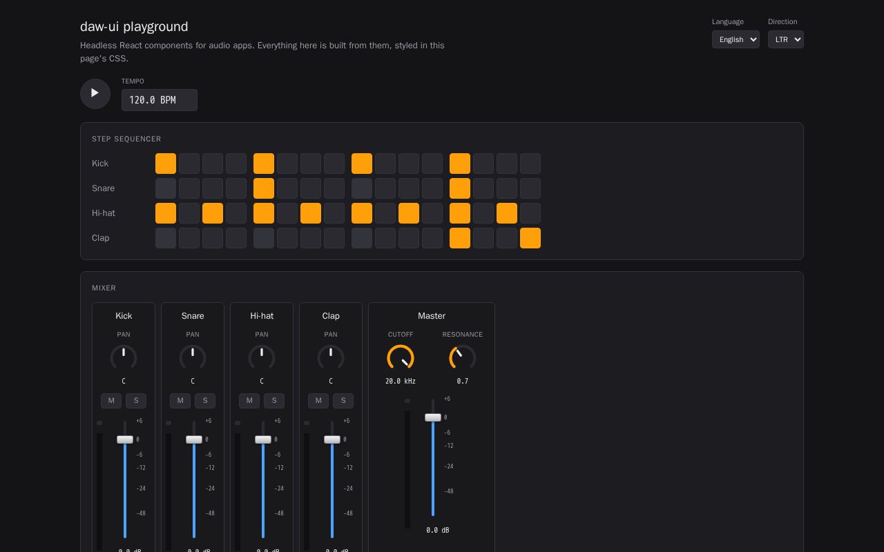 Preview of Daw Ui