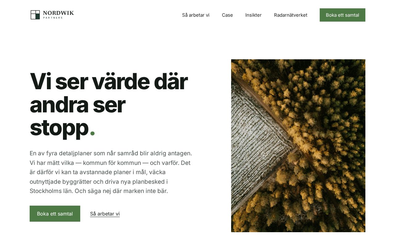 Preview of Nordwikpartners Web