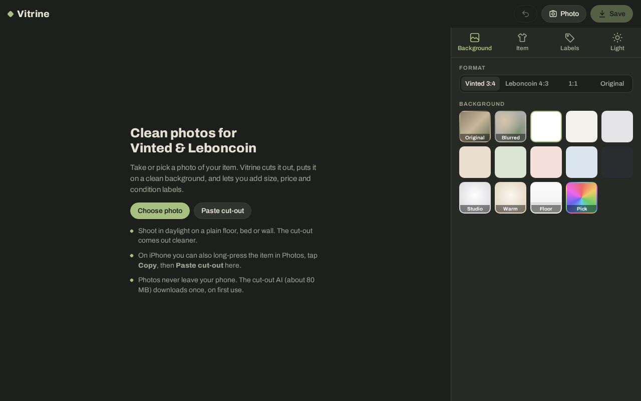 Preview of Vitrine