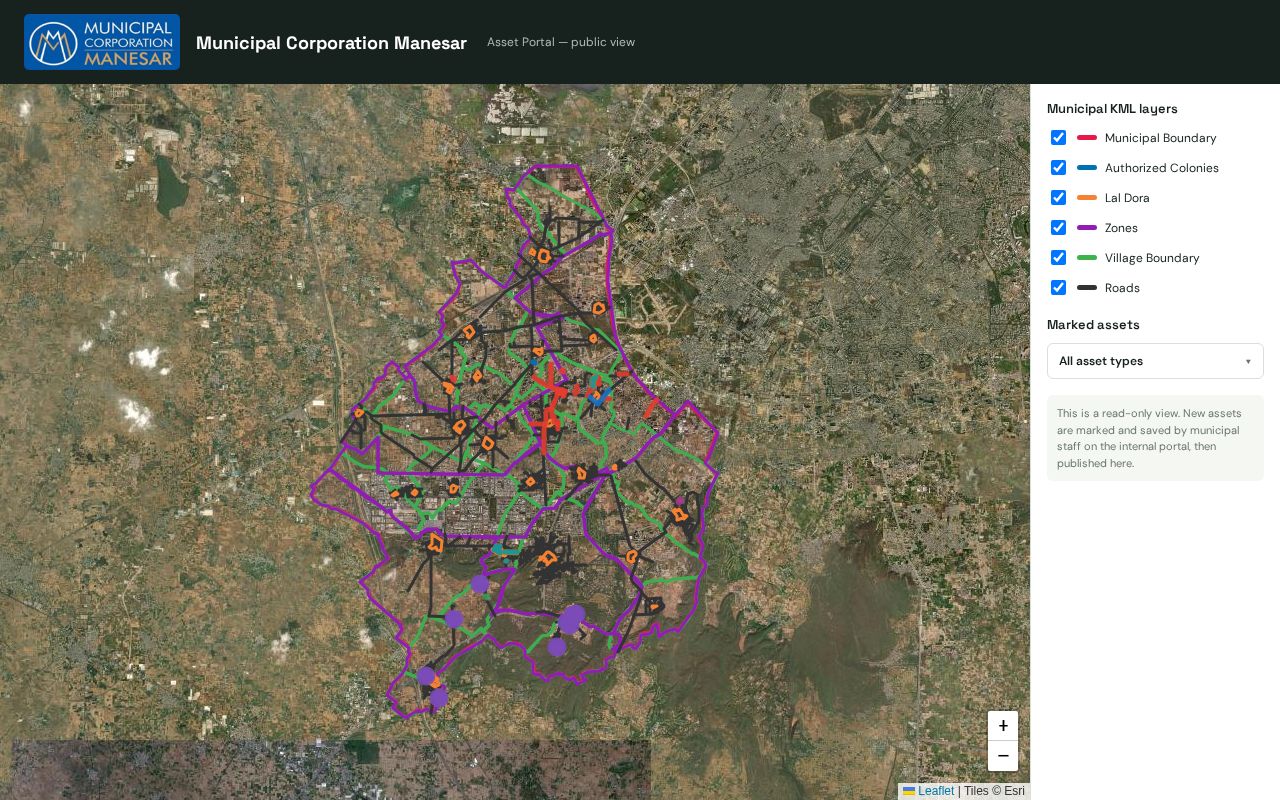 Preview of GIS ViewMCM