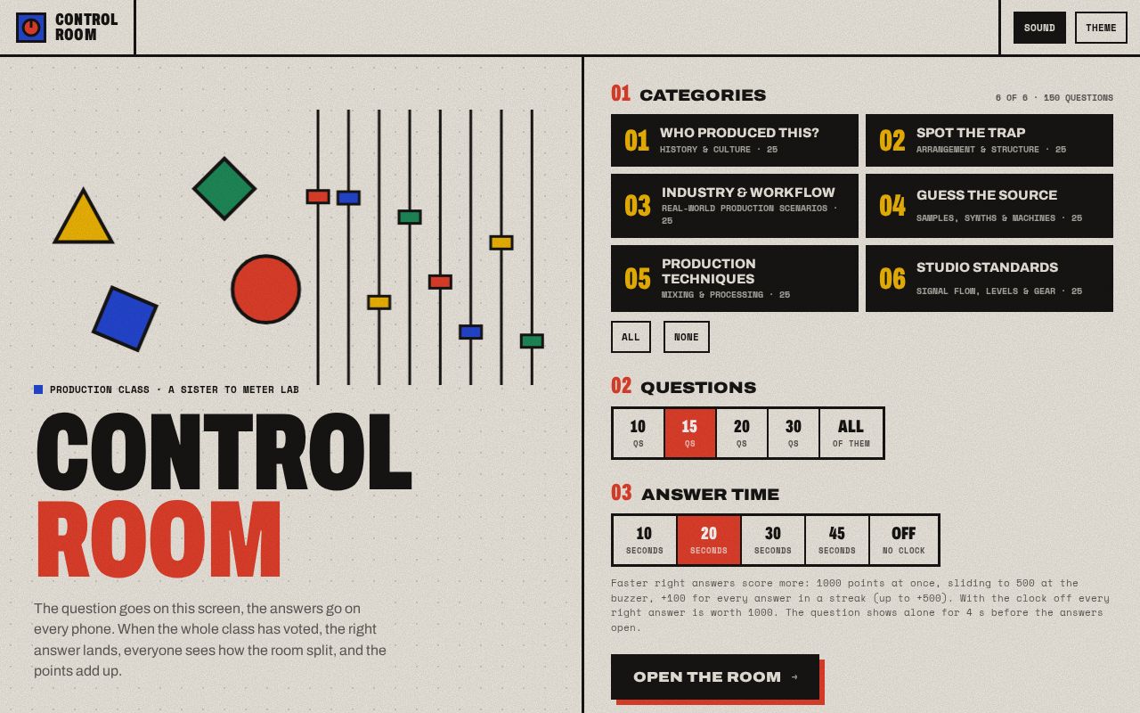Preview of Control Room