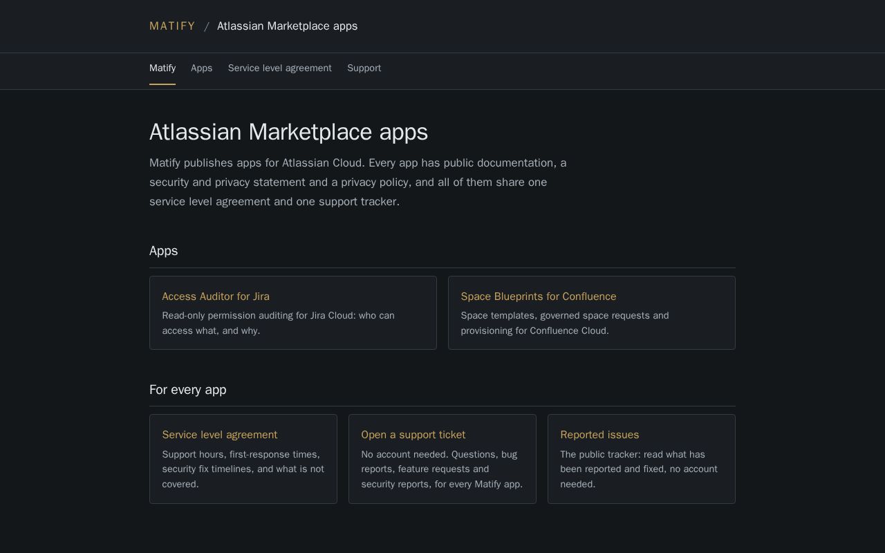 Preview of Matify Public
