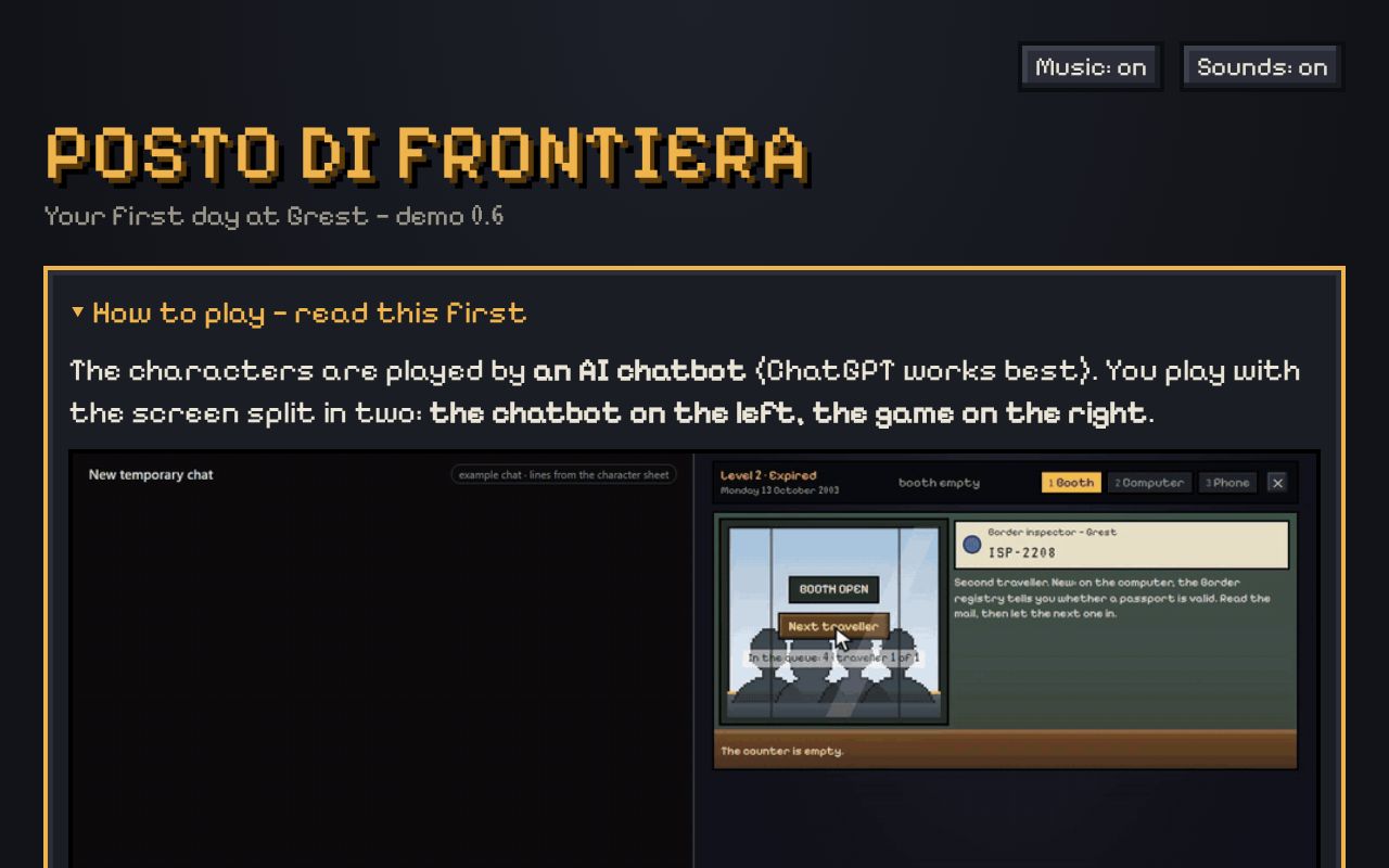Preview of Border Post
