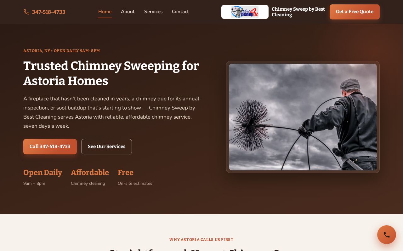 Preview of Chimney Cap Installation