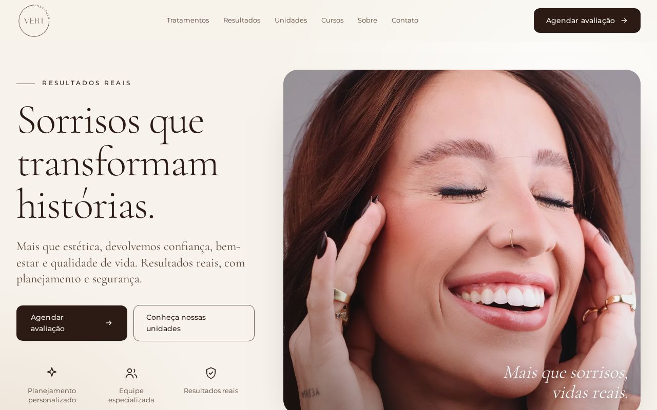 Preview of Landing Page Anita Vert