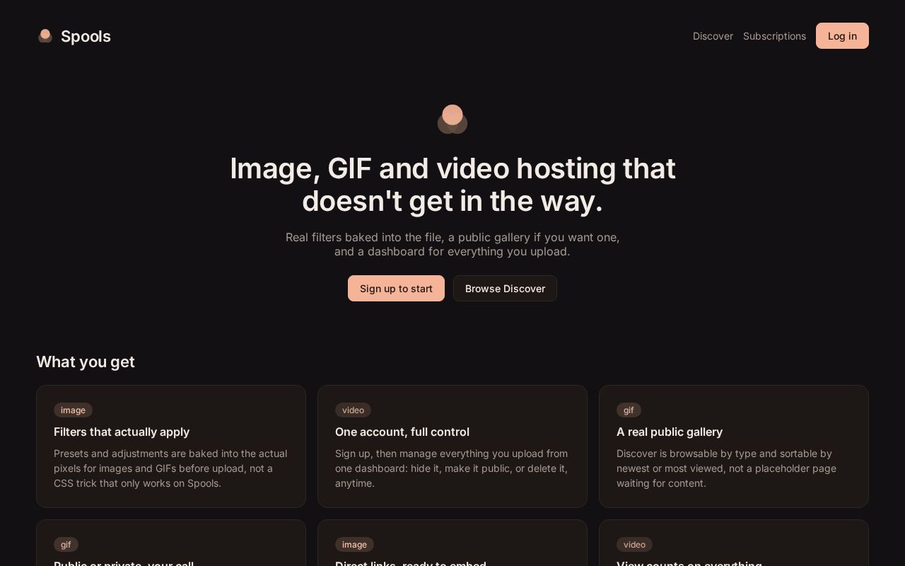 Preview of Spools Discord Bot