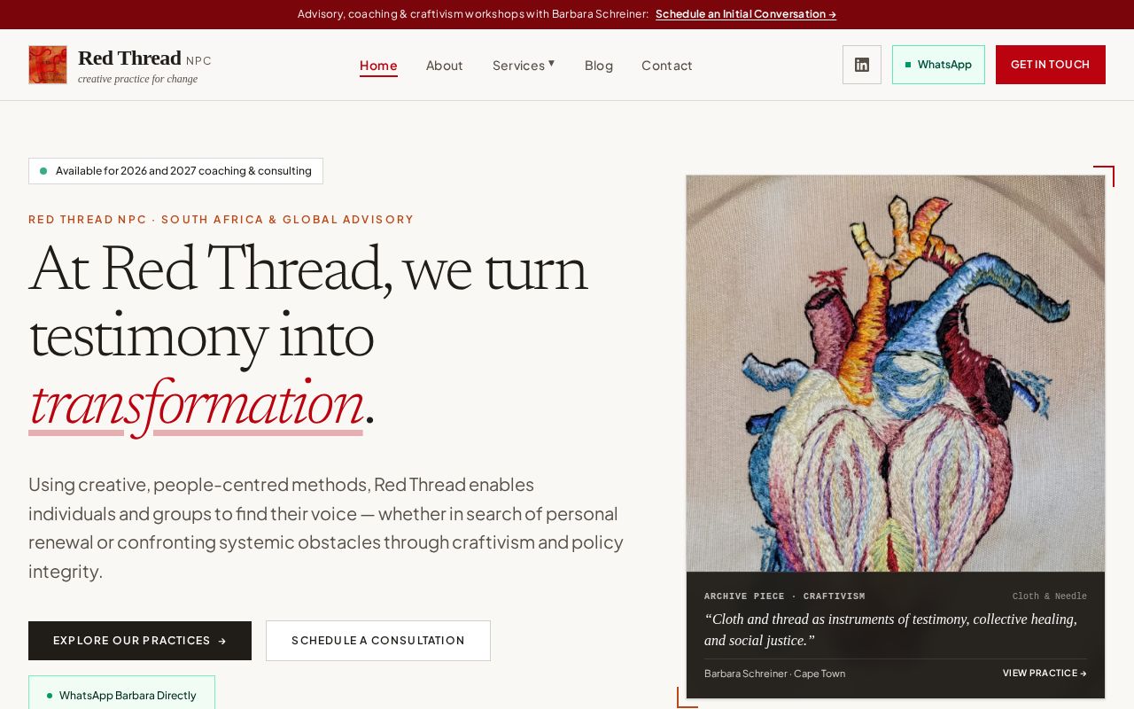 Preview of Redthread
