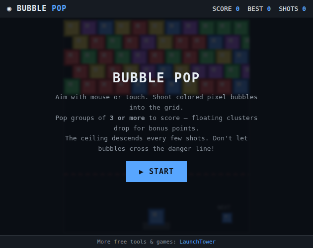 Preview of Bubble Pop