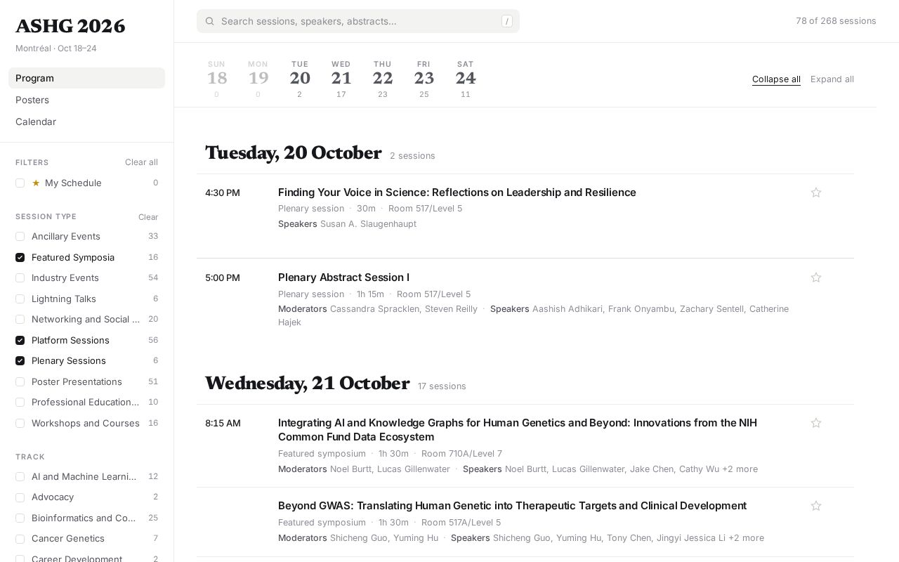 Preview of Ashg 2026 Planner