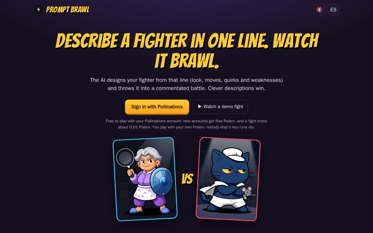 Preview of Prompt Brawl