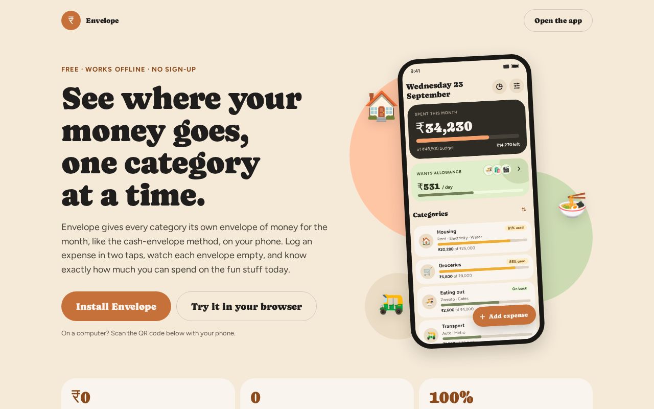 Preview of Expense Tracker