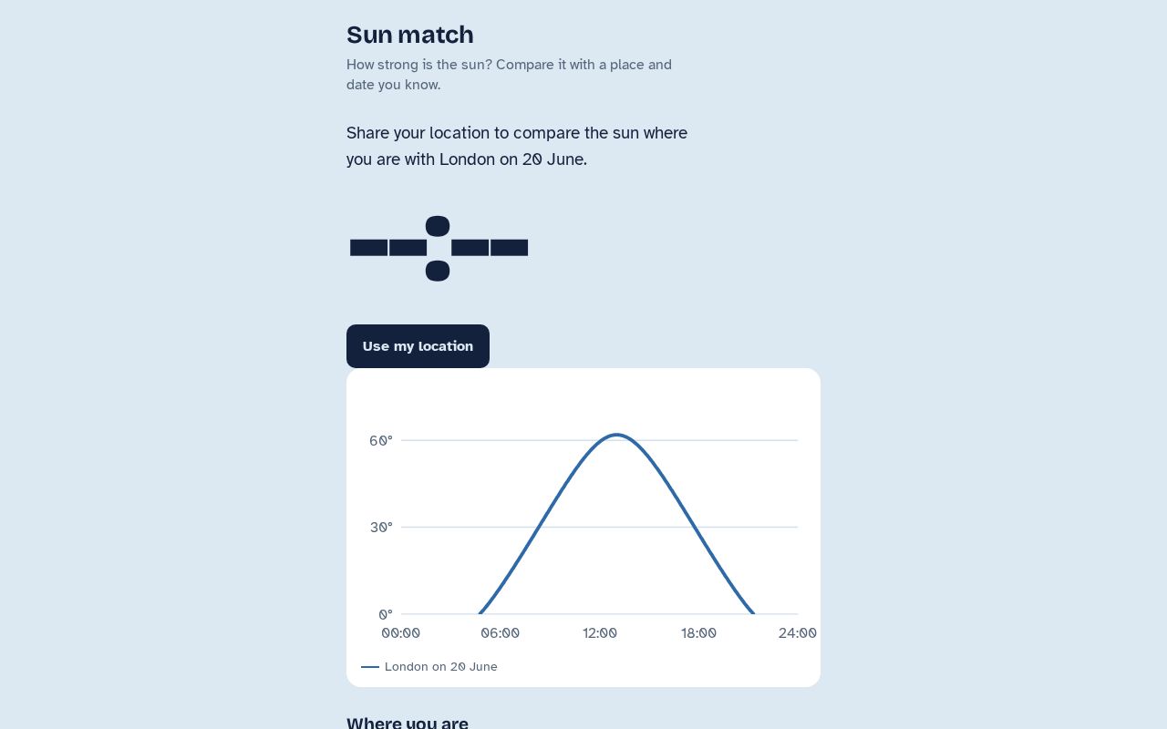 Preview of Sun match