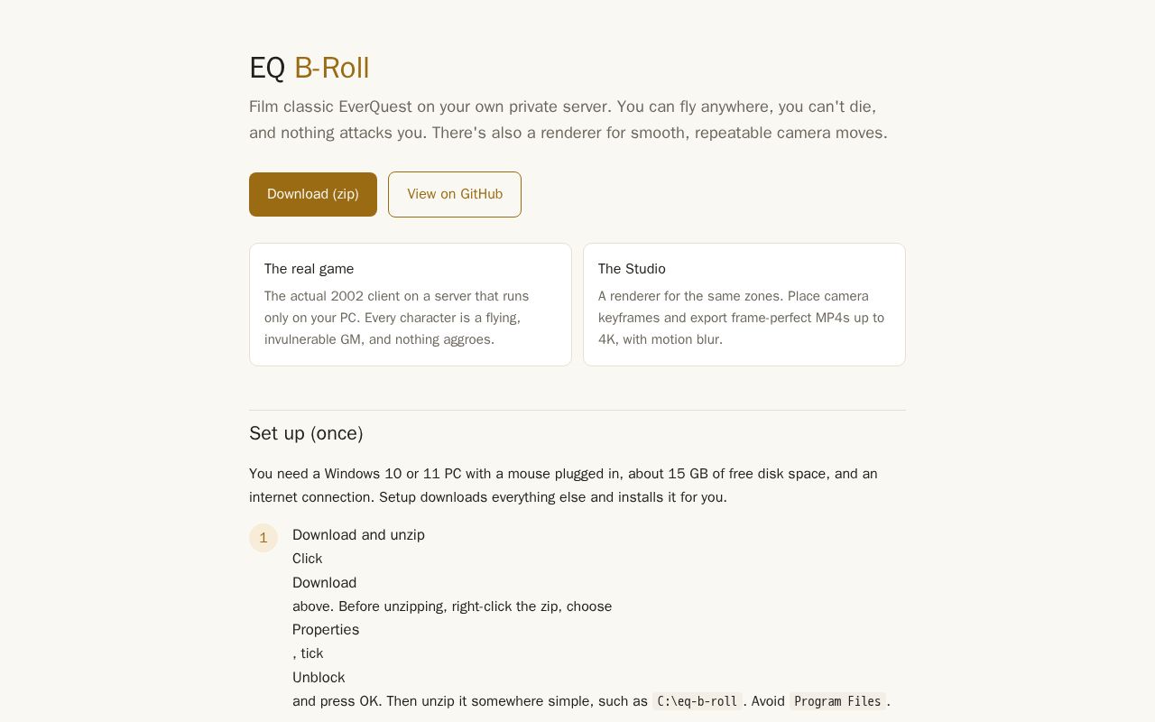 Preview of Eq B Roll