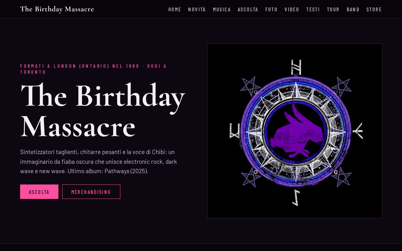 Preview of The Birthday Massacre Italia