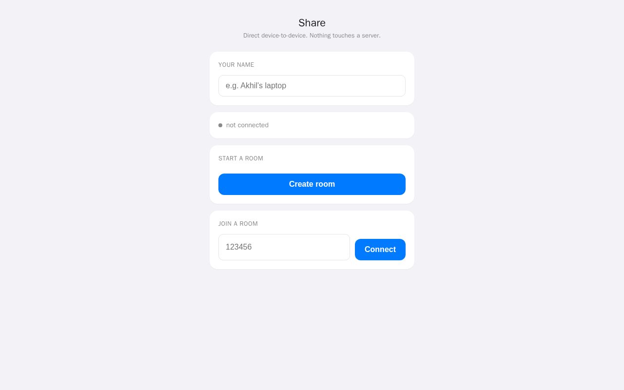 Preview of Fileshare Local