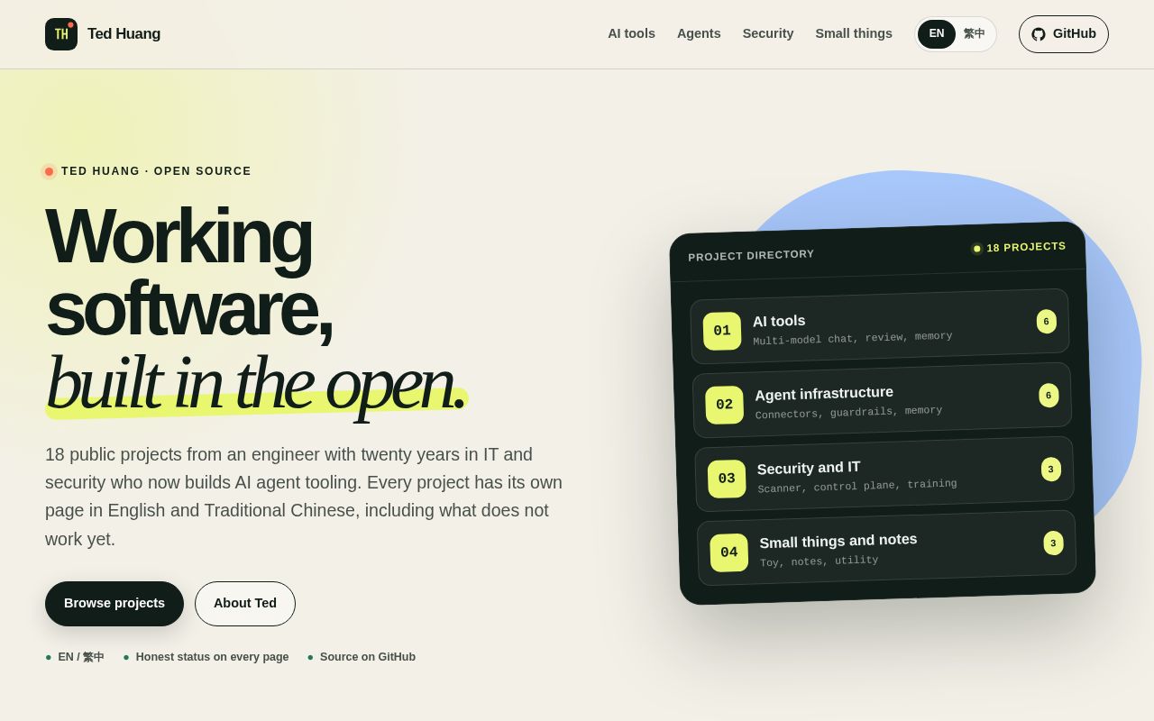Preview of Teddashh Github Io