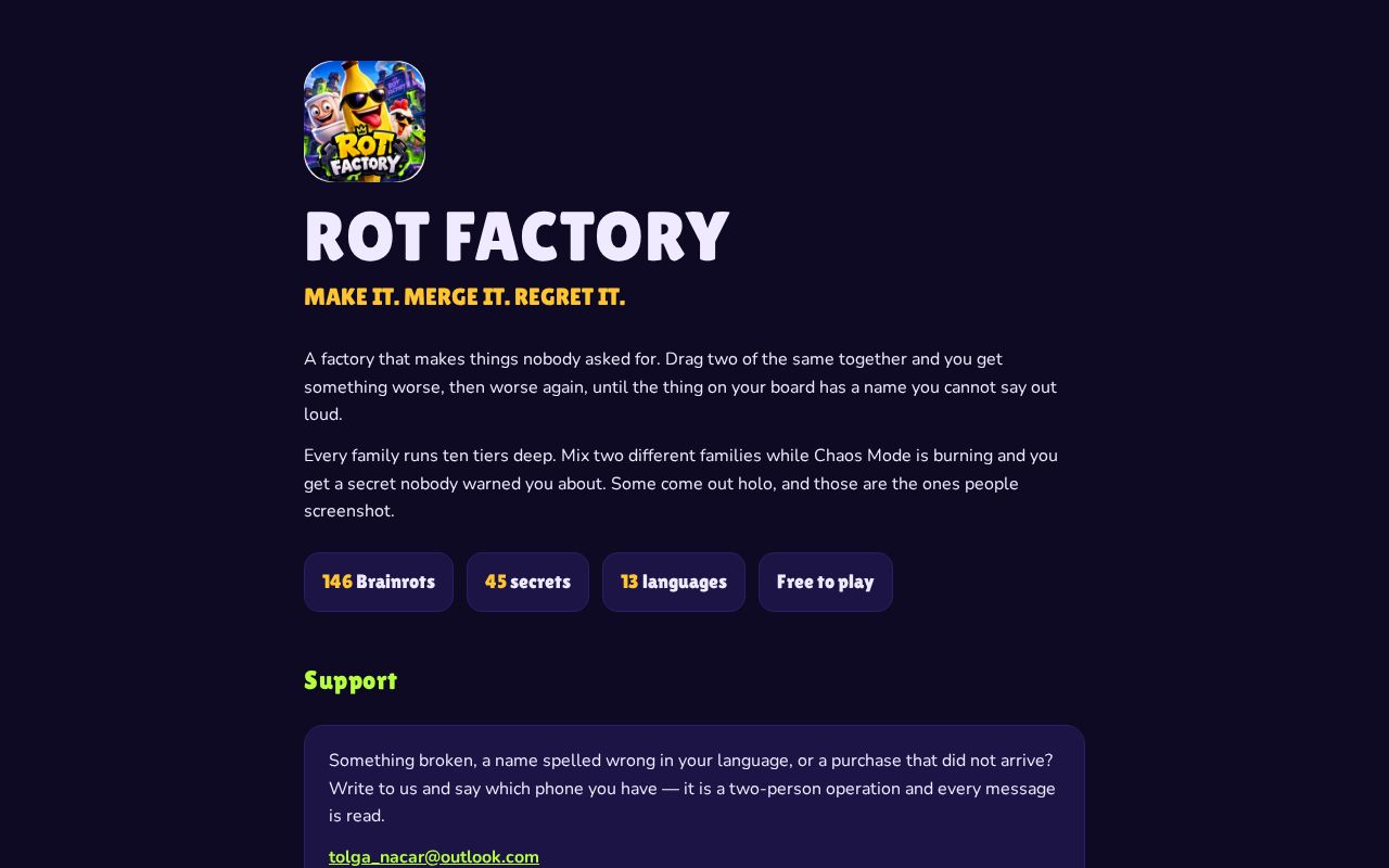 Preview of Rotfactory