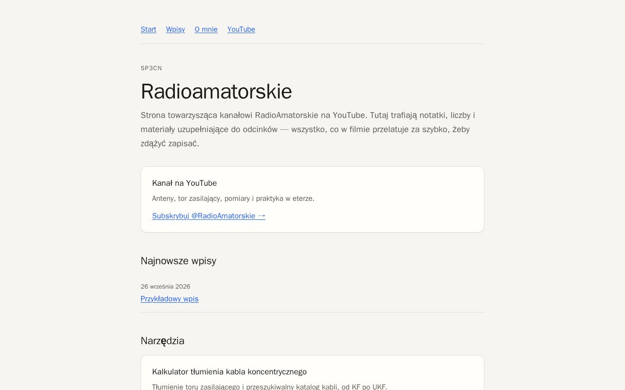 Preview of Radioamatorskie