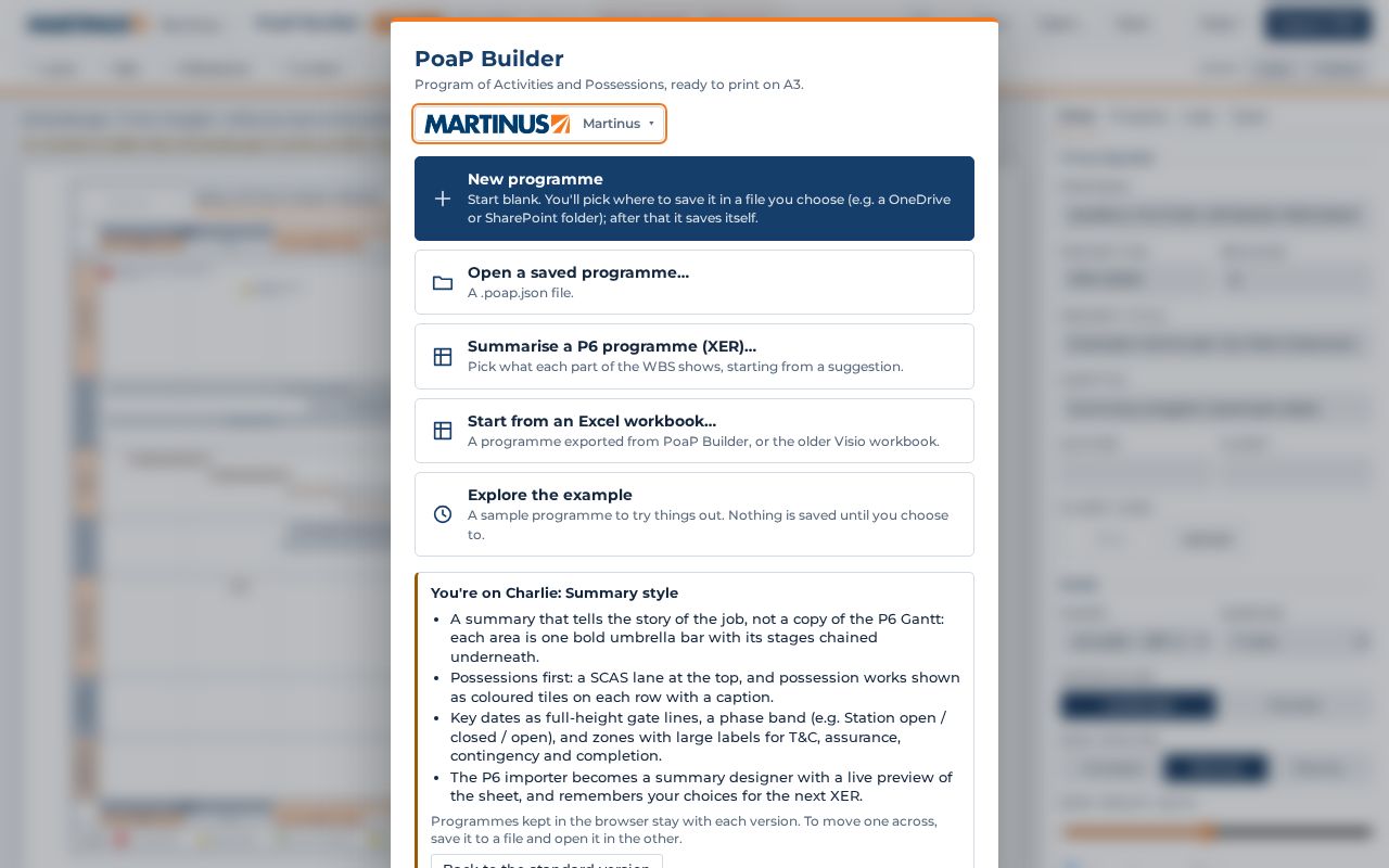 Preview of Poap Builder Charlie