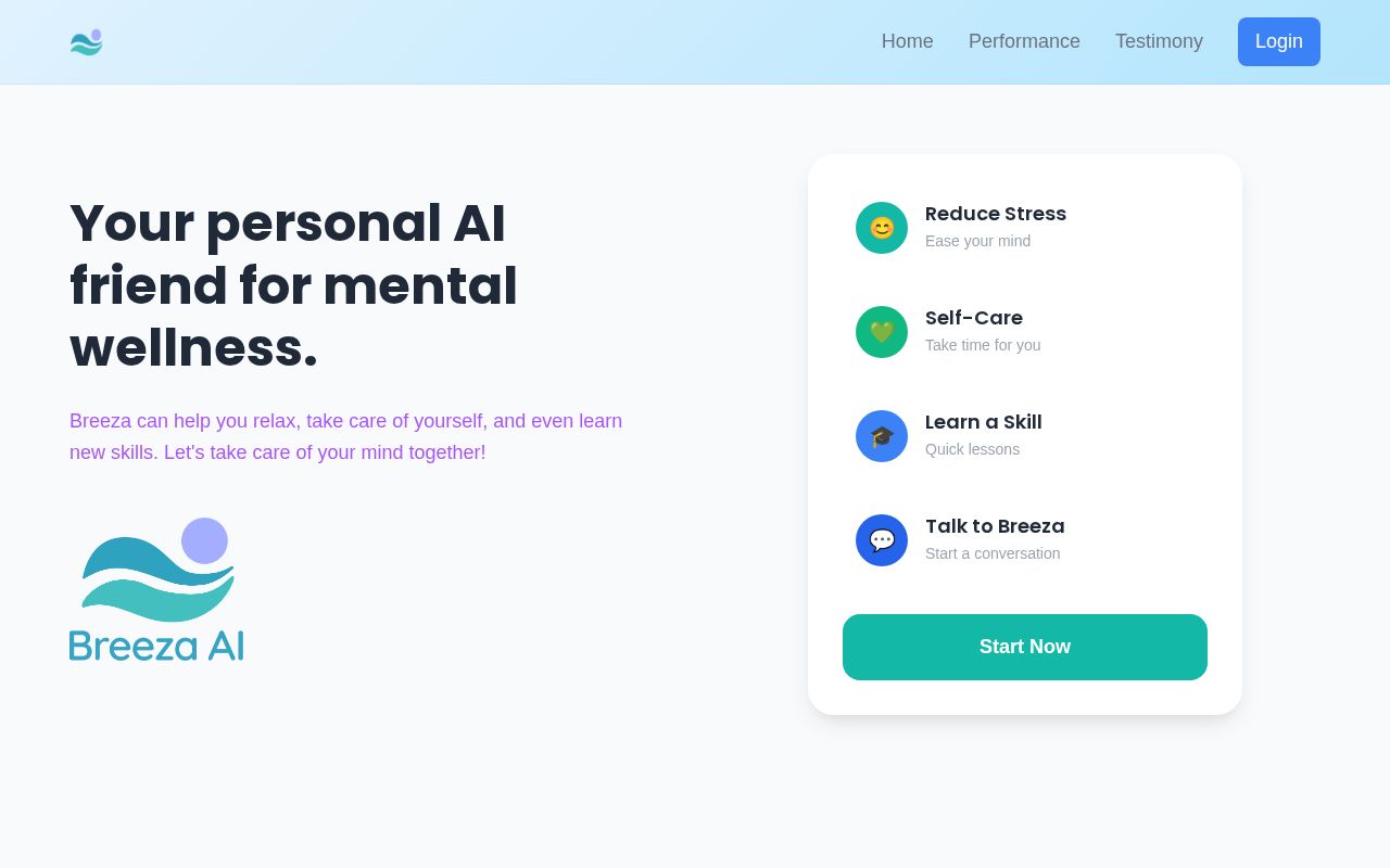 Preview of Breeza AI