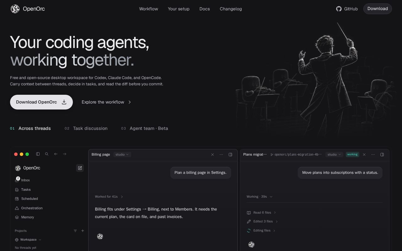 Preview of OpenOrc