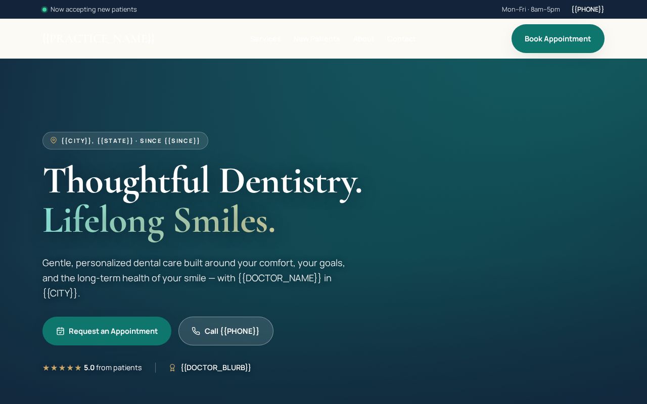 Preview of Dental Template
