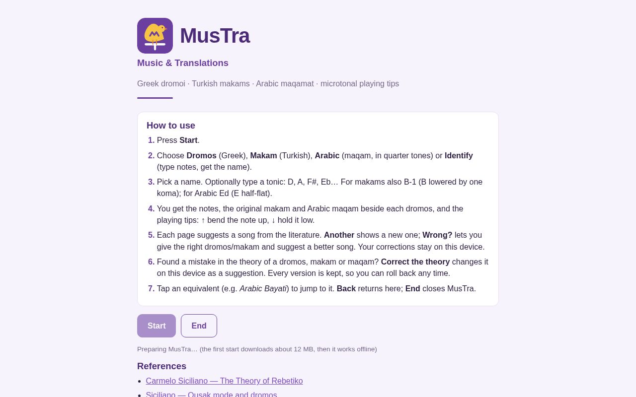 Preview of MusTra