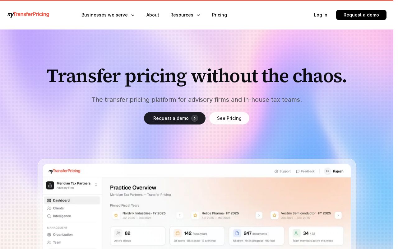Preview of Transfer Pricing Reference