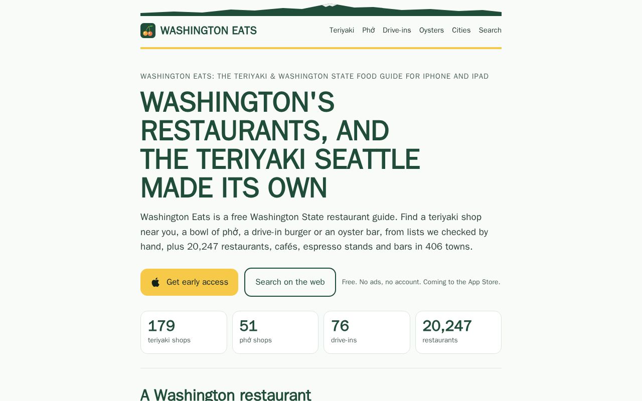 Preview of Washington Eats