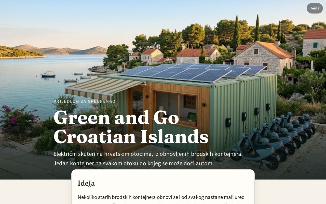 Preview of Green And Go Croatian Islands