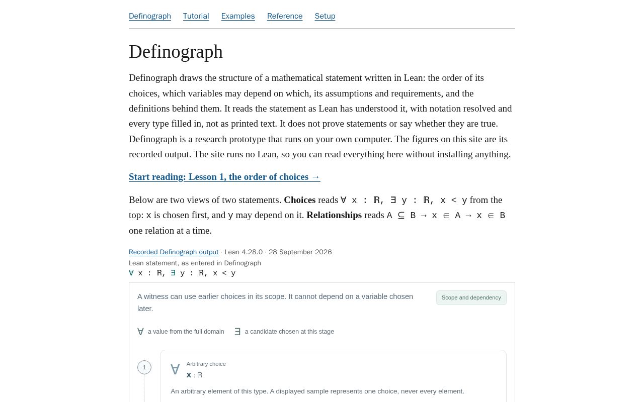 Preview of Definograph