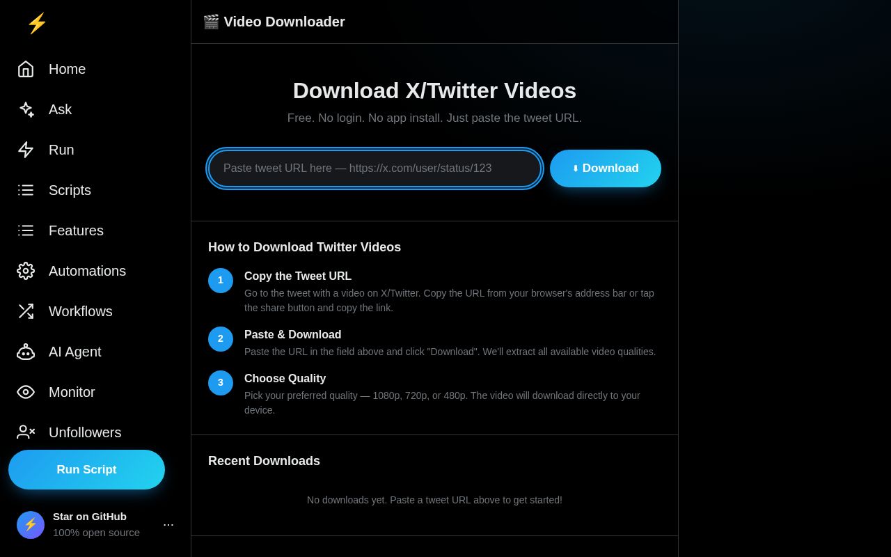 Preview of Download X Twitter Videos