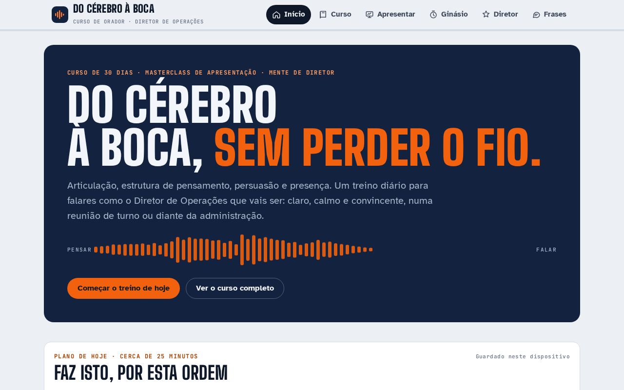 Preview of Curso Orador