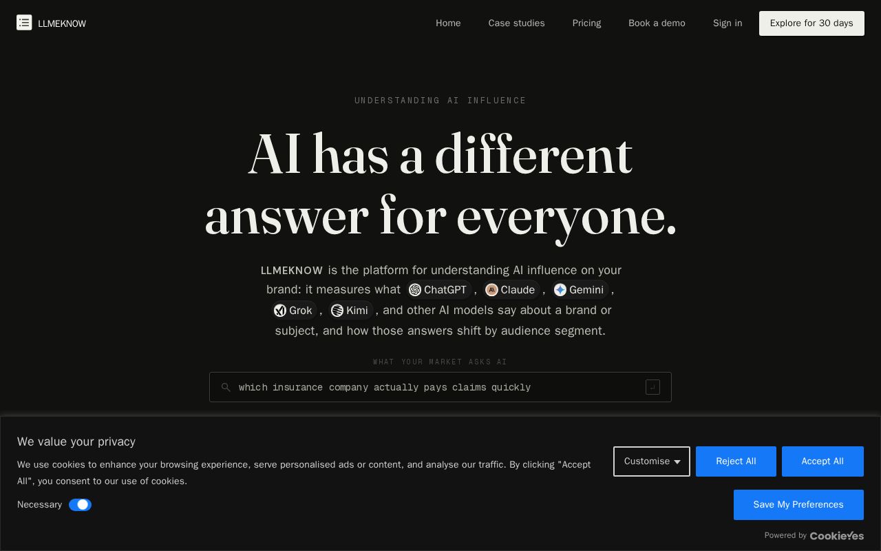 Preview of Llmeknow Plugins