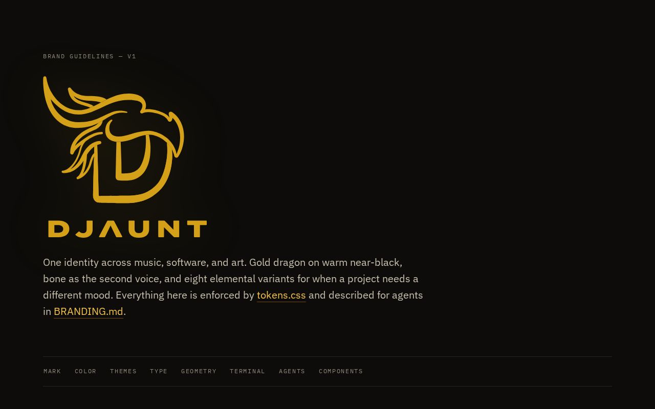Preview of Djaunt Branding