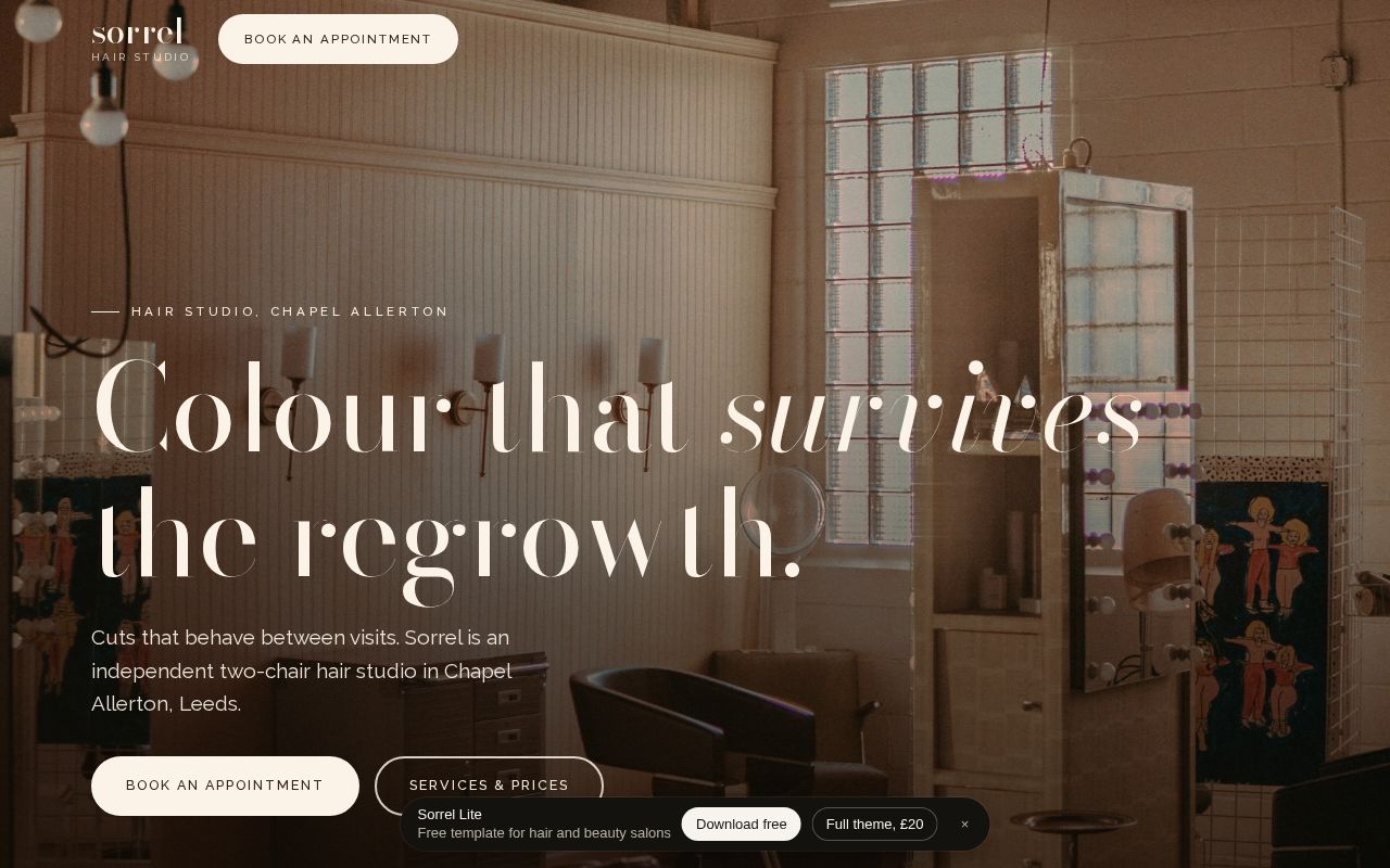 Preview of Sorrel Lite