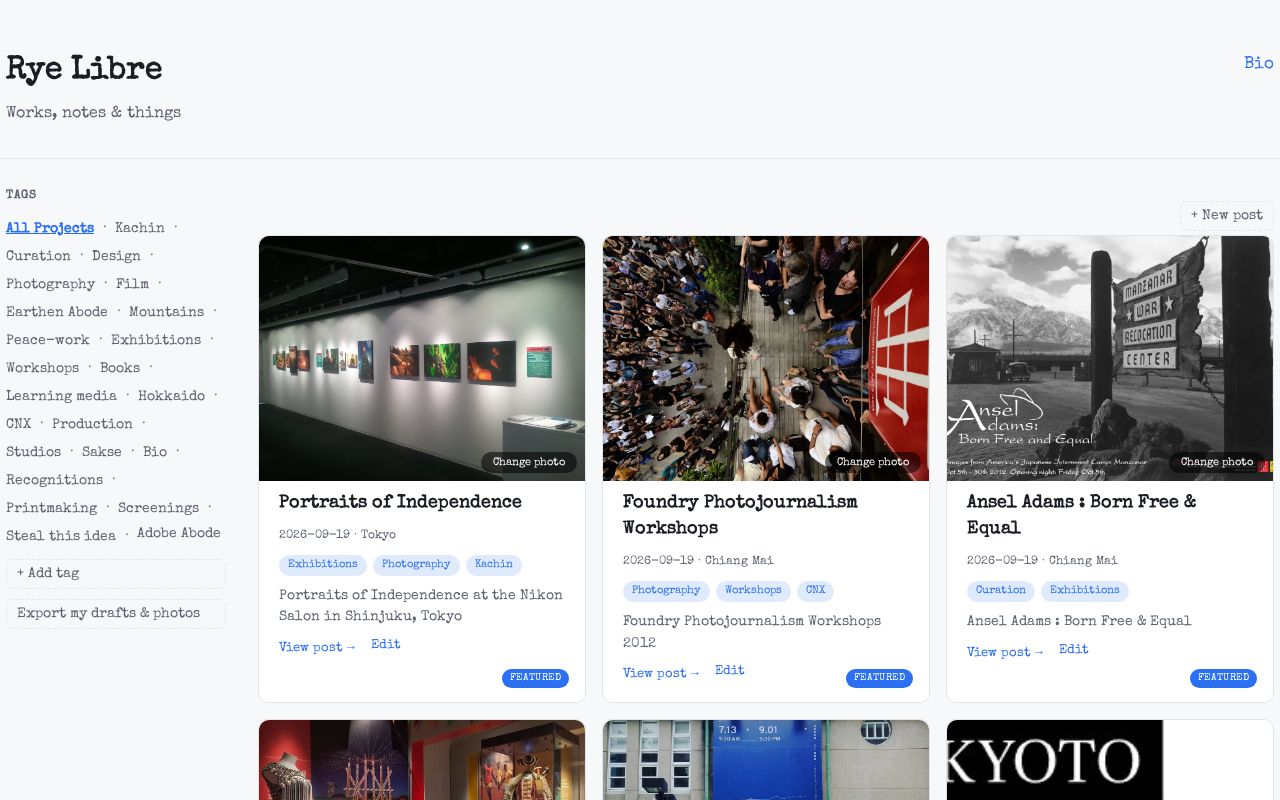 Preview of Ryelibre Github Io