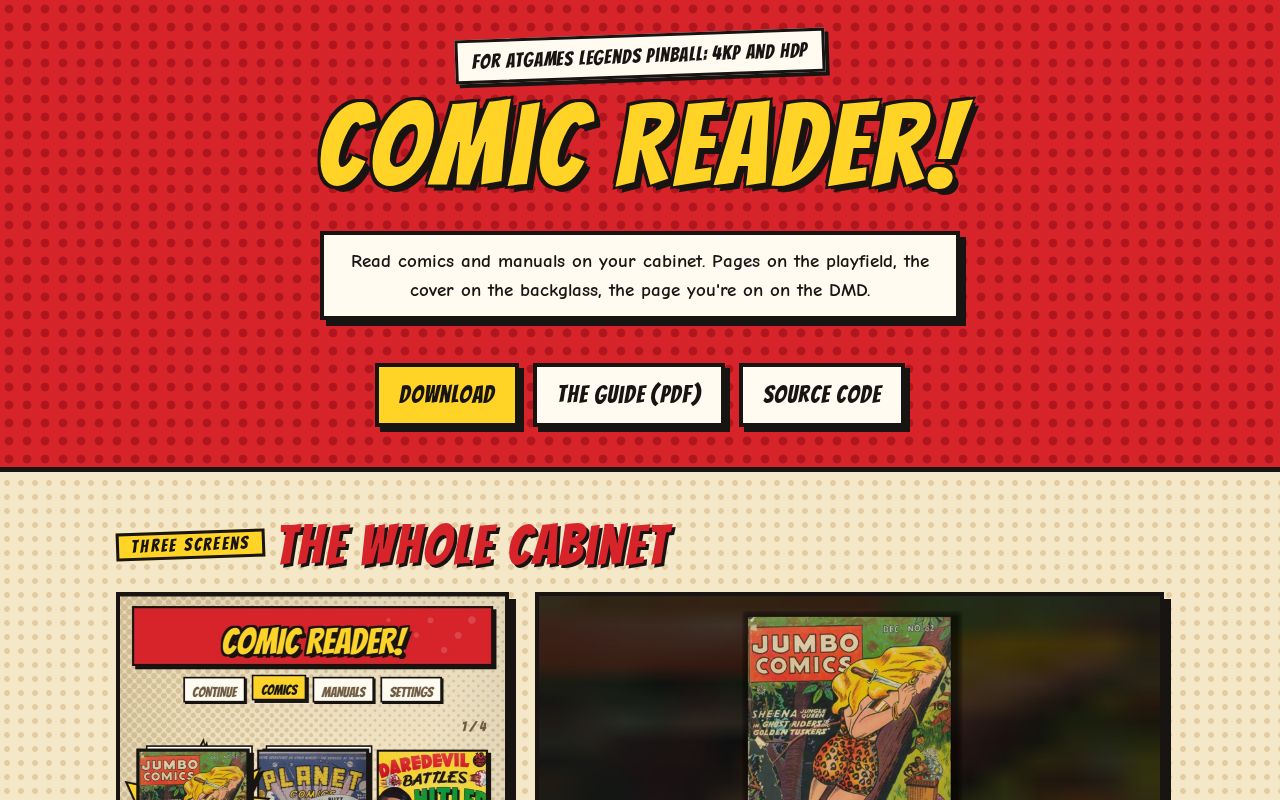 Preview of Comic Reader