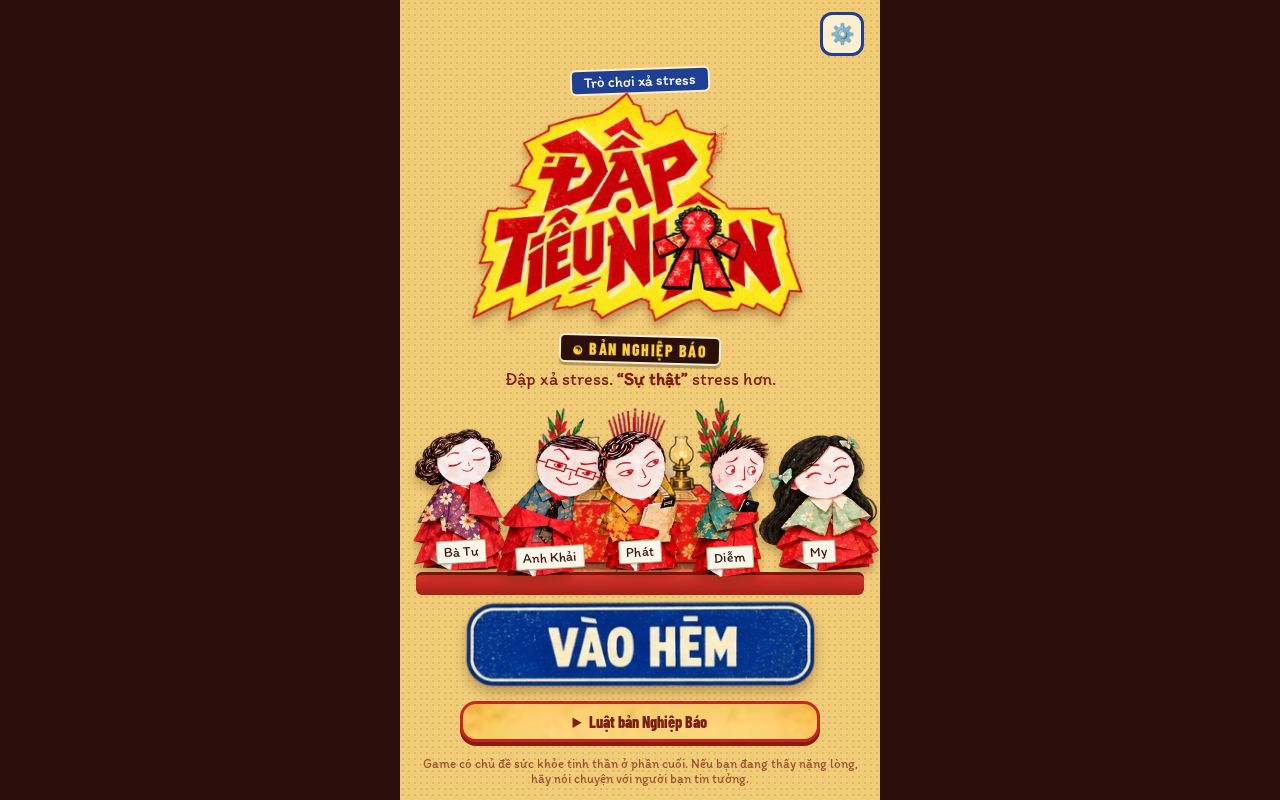 Preview of Dap Tieu Nhan Nghiep Bao