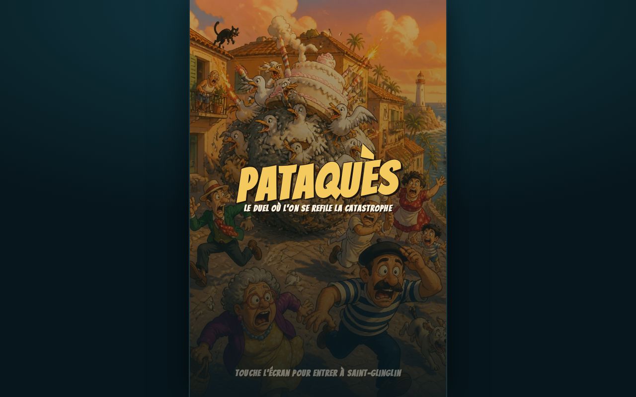 Preview of PATAQUÈS — jeu de cartes deckbuilding mobile-first, absurde et refilable