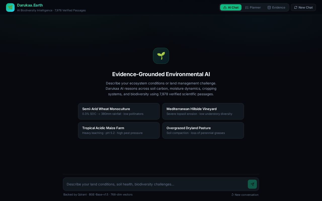 Preview of Darukaa.Earth AI Biodiversity Intelligence