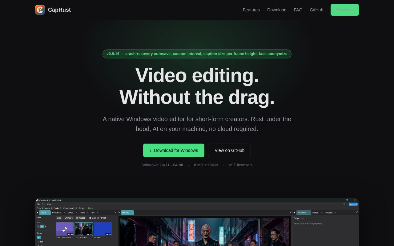 Preview of CapRust