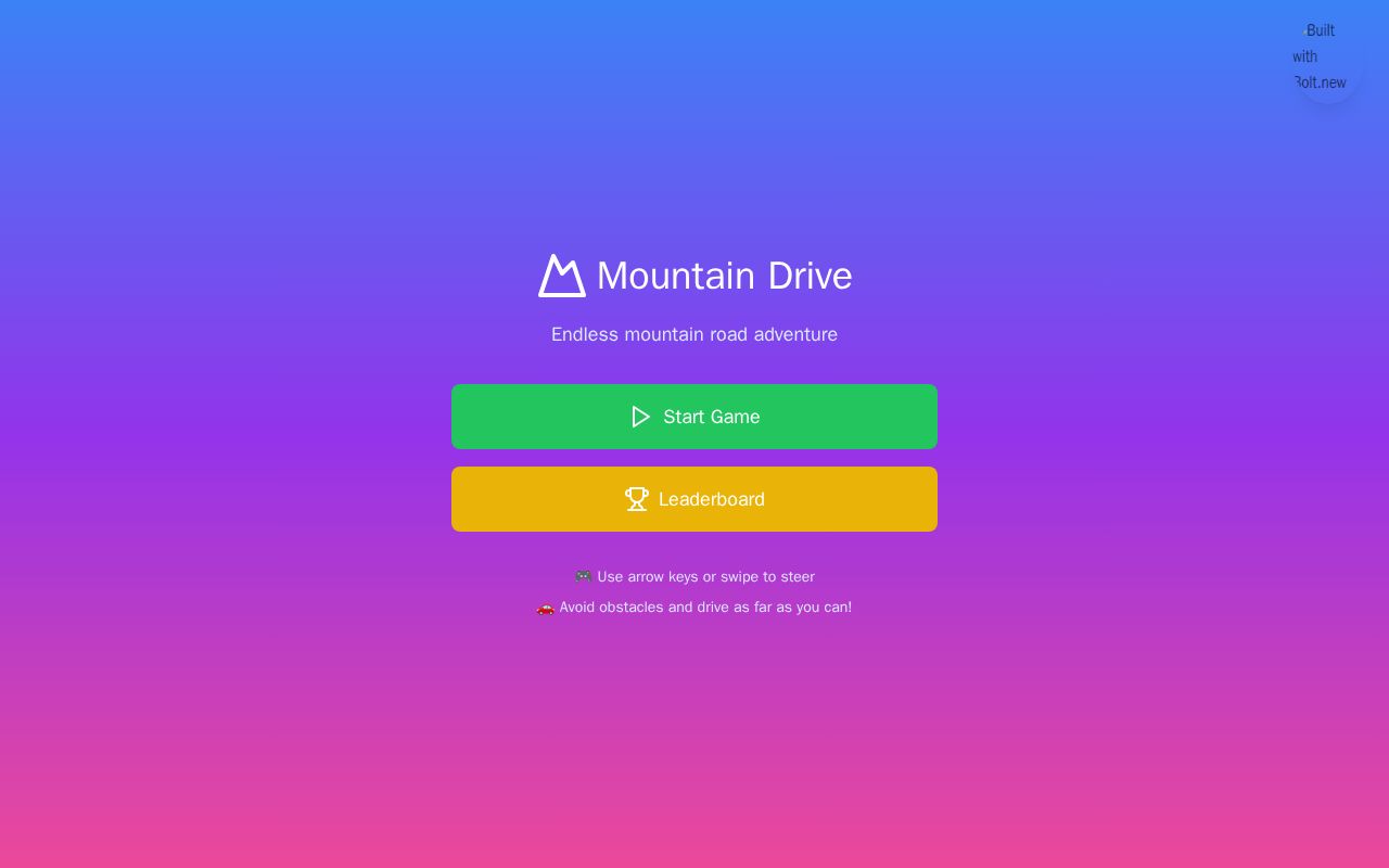 Preview of Mountain drive